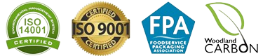 Food safety and product certification icons for Greaseproof Paper